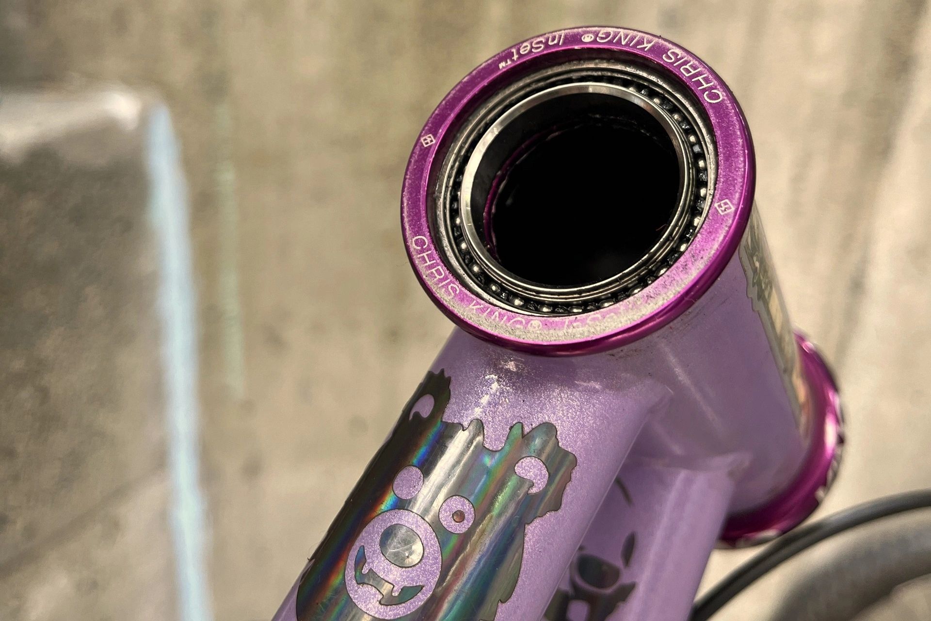 Purple chris hotsell king headset
